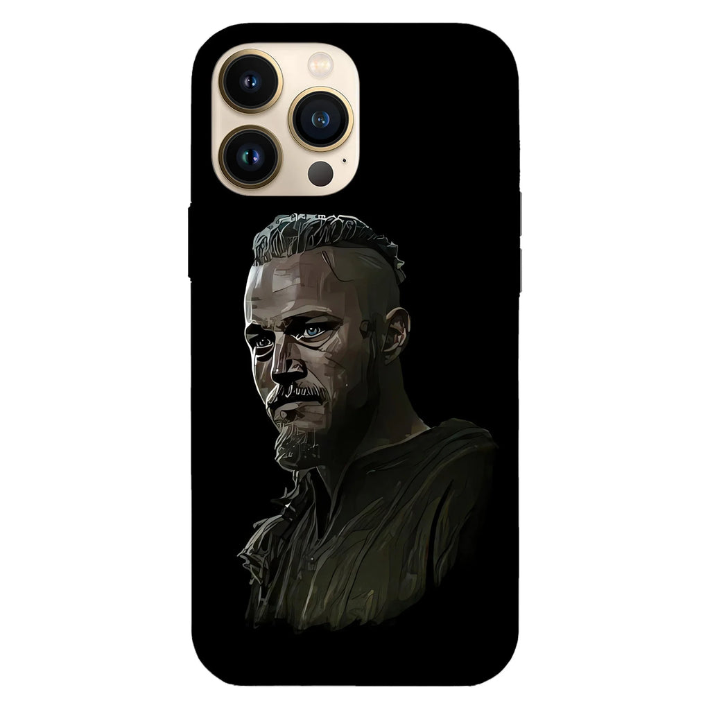 Husa telefon compatibila cu Apple iPhone 15 Pro, Viceversa, model Ragnar Lothbrok Vikings, Silicon, TPU - Viceversa