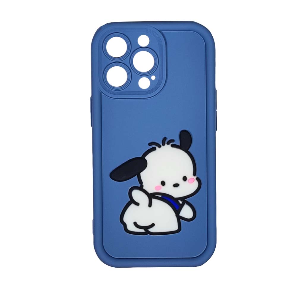 Husa Apple iPhone 13 model Dancing Dog Cartoon 3D, Silicon, TPU