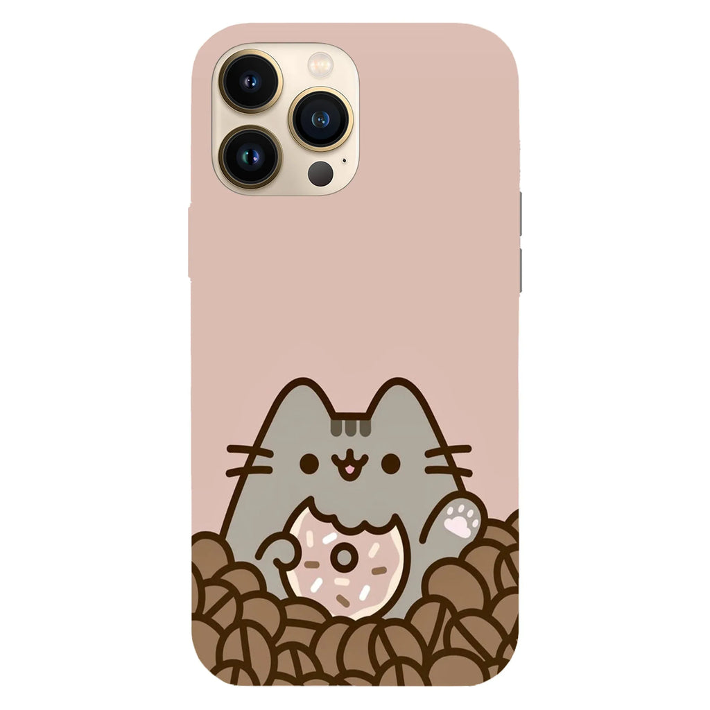 Husa model I love donuts Pusheen - Viceversa