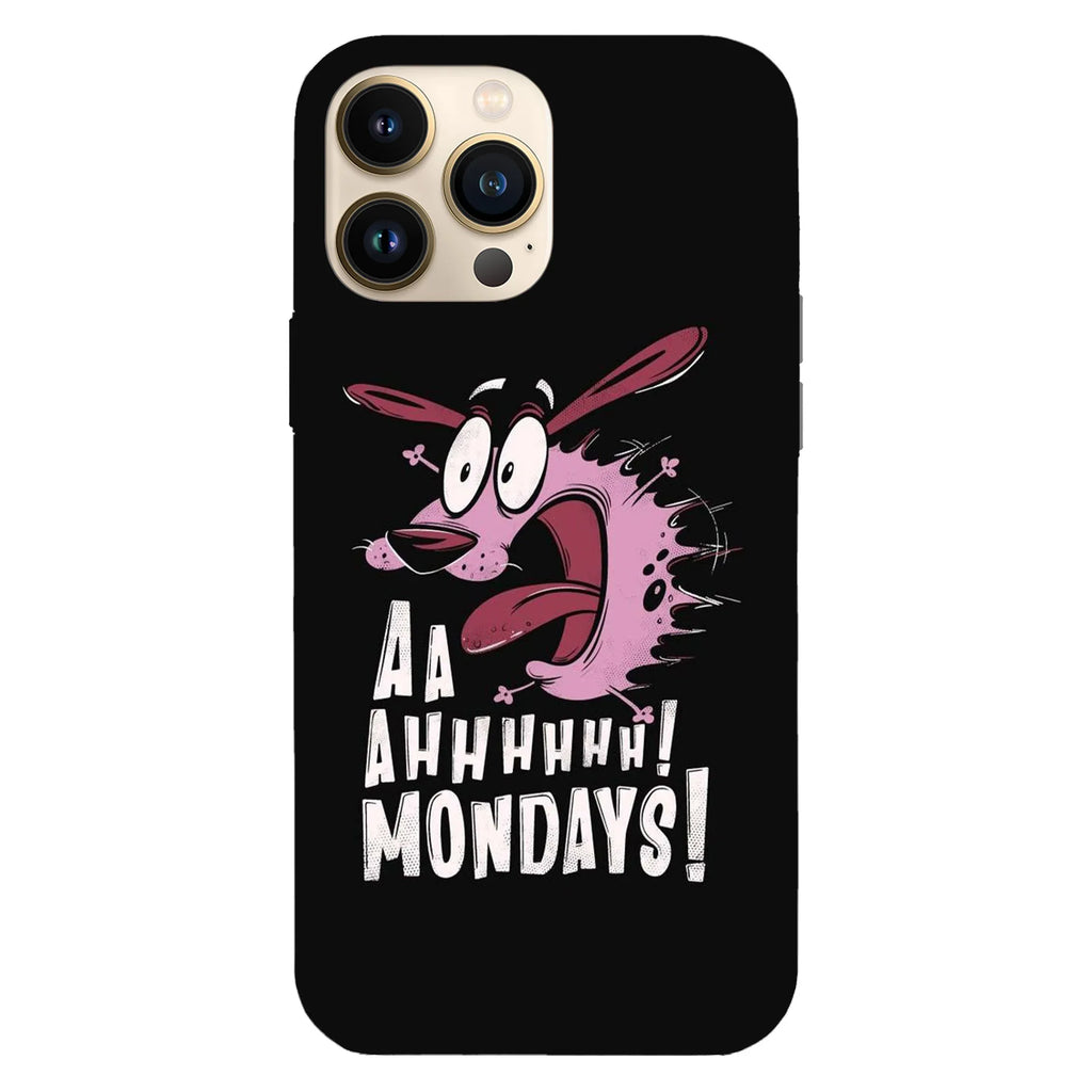 Husa model Mondays Courage the Cowardly Dog - Viceversa
