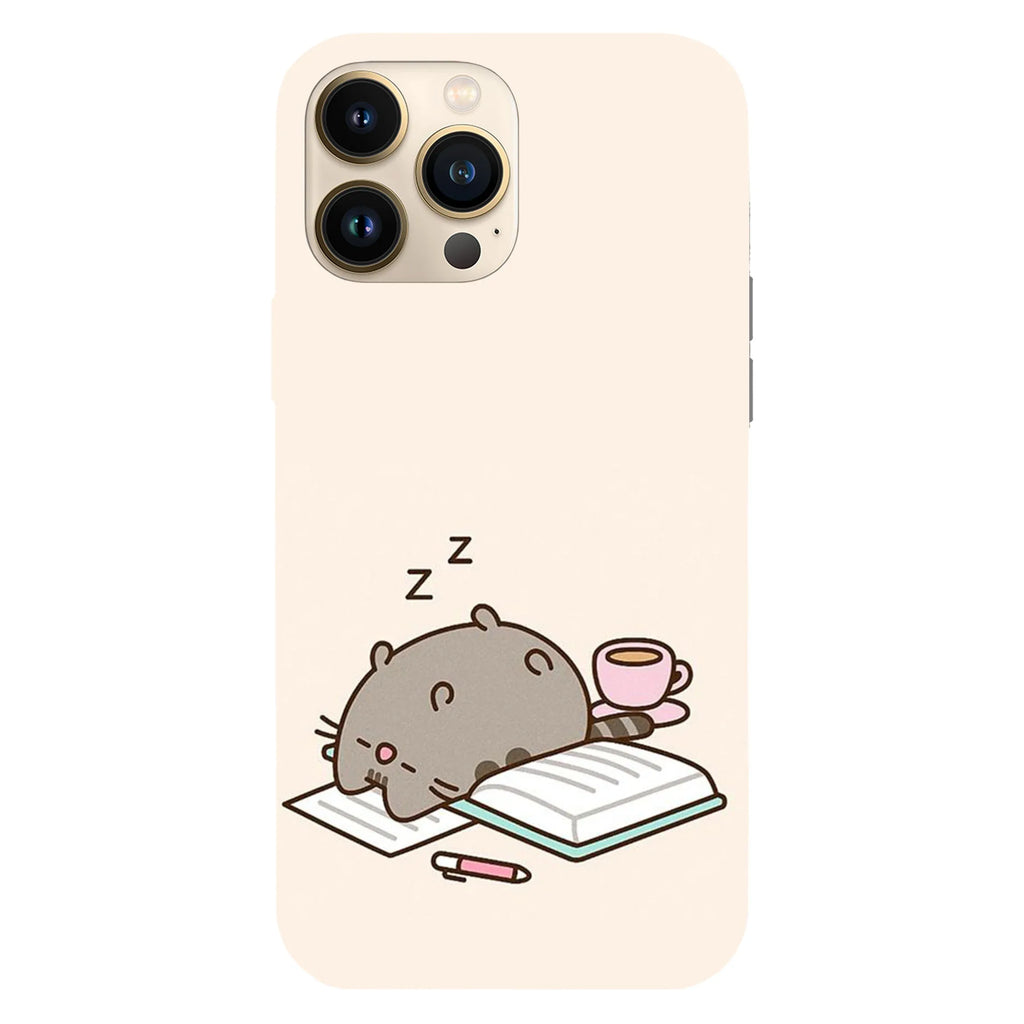 Husa model Working Hard Pusheen - Viceversa