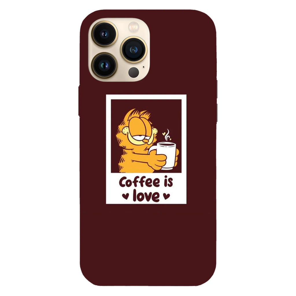 Husa model Coffee is love Garfield - Viceversa