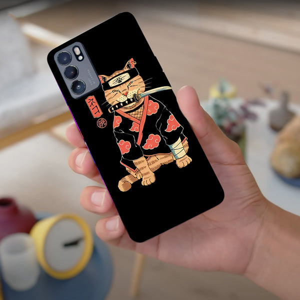 Husa compatibila cu Oppo Reno 5 4G model A Cat Suki, Silicon, TPU, Viceversa