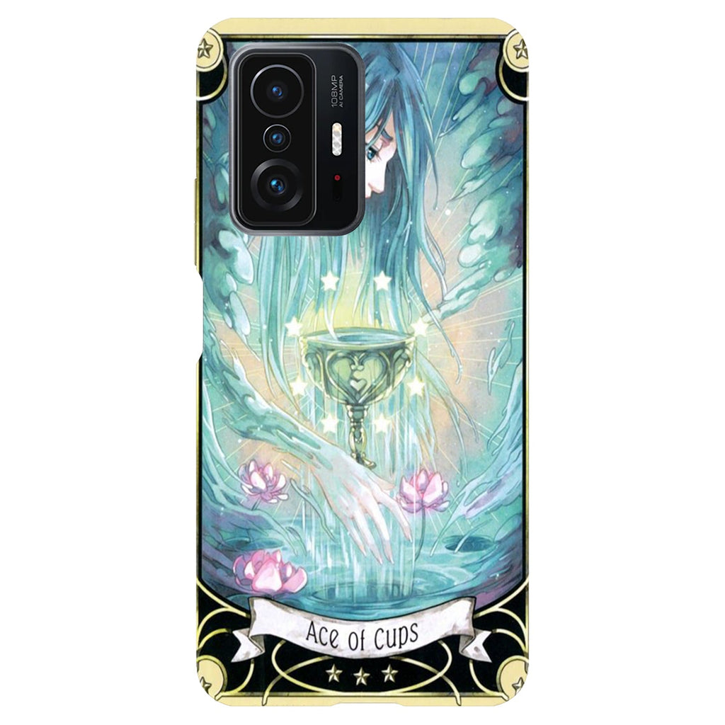 Husa compatibila cu Xiaomi Mi 11 Lite model Ace of cups, Silicon, TPU, Viceversa