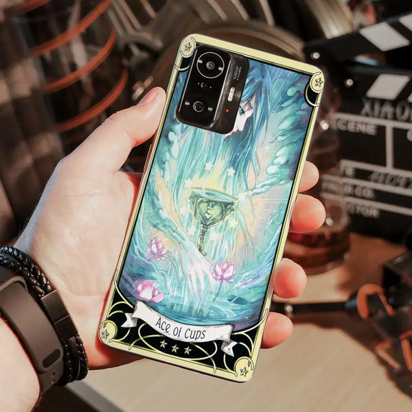 Husa compatibila cu Xiaomi Redmi 10 model Ace of cups, Silicon, TPU, Viceversa - Viceversa