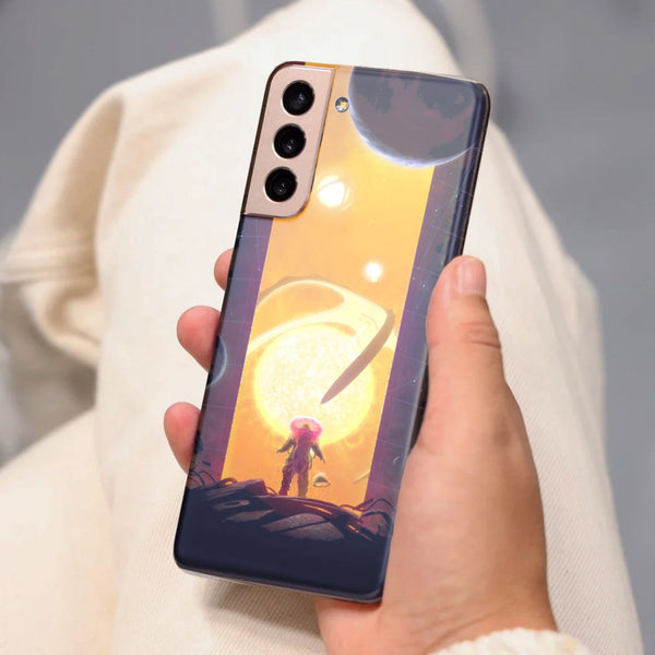 Husa compatibila cu Samsung Galaxy S21 FE model Afterlife, Silicon, TPU, Viceversa