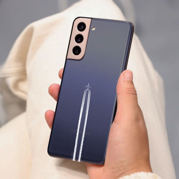 Husa Samsung Galaxy S21 FE model Airplane, Silicon, TPU, Viceversa