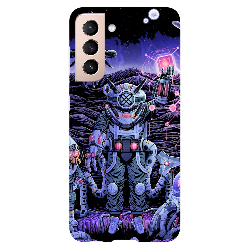 Husa compatibila cu Samsung Galaxy S21 FE model Alien Entity, Silicon, TPU, Viceversa