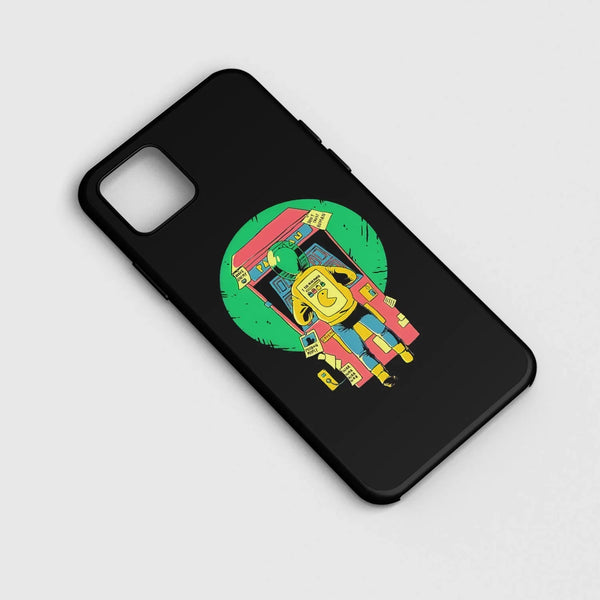 Husa compatibila cu Apple iPhone 11 model Alien pacman,Silicon, Tpu, Viceversa - Viceversa