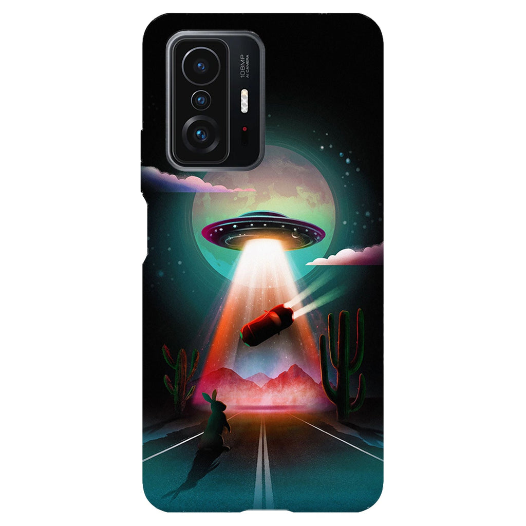 Husa compatibila cu Xiaomi Mi 11 Lite model Alien Abduction, Silicon, TPU, Viceversa