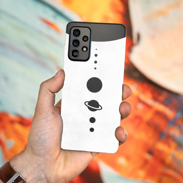 Husa compatibila cu Samsung Galaxy A73 5G model Aligned planets, Silicon, TPU, Viceversa