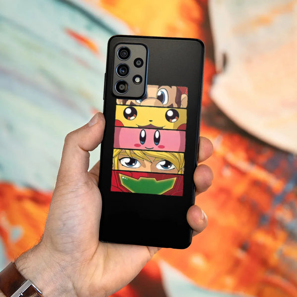 Husa compatibila cu Samsung Galaxy A53 5G model All eyes on Nintendo, Silicon, TPU, Viceversa - Viceversa