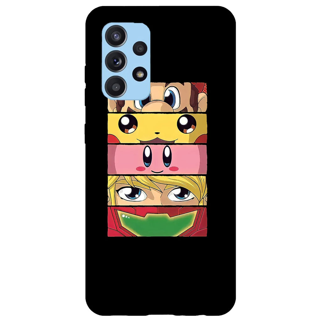 Husa compatibila cu Samsung Galaxy A53 5G model All eyes on Nintendo, Silicon, TPU, Viceversa - Viceversa