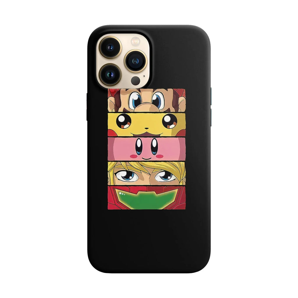 Husa compatibila cu Apple iPhone 11 model All eyes on Nintendo, Silicon, TPU, Viceversa - Viceversa