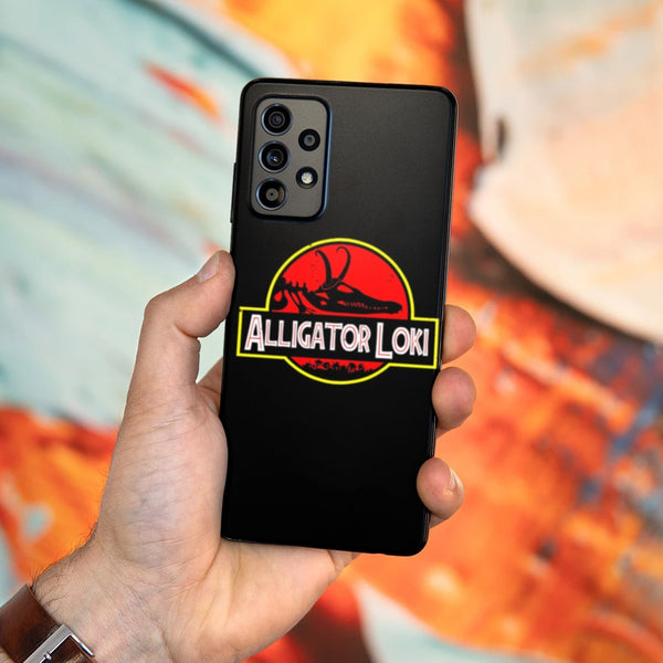 Husa compatibila cu Samsung Galaxy A73 5G model Alligator Loki, Silicon, TPU, Viceversa