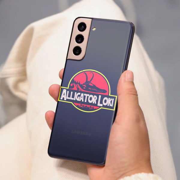 Husa Samsung Galaxy S21 FE model Alligator Loki, Silicon, TPU, Viceversa