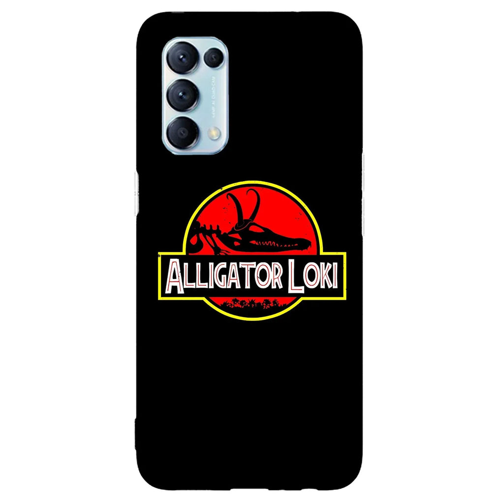 Husa compatibila cu Oppo A16 model Alligator Loki, Silicon, TPU, Viceversa - Viceversa