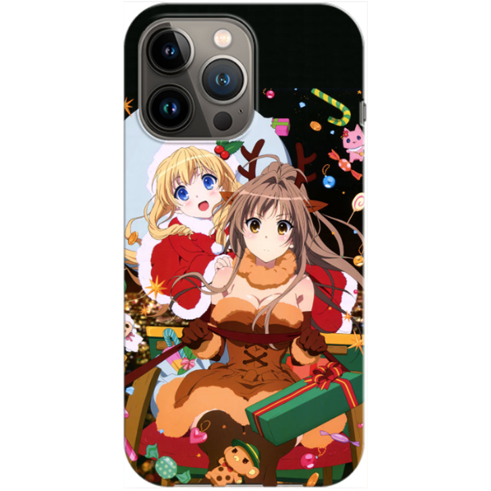 Husa craciun Apple iPhone 13 Mini model Amagi Anime Christmas, Silicon, TPU, Viceversa