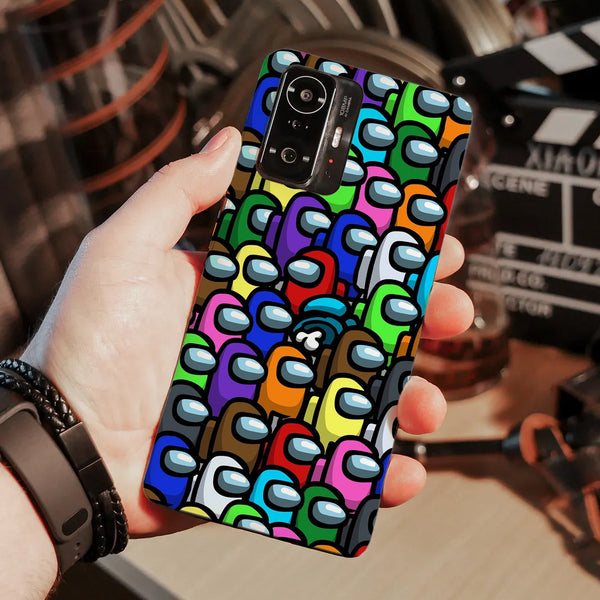 Husa compatibila cu Xiaomi Mi 11 Lite model Among Us Red is sus, Silicon, TPU, Viceversa