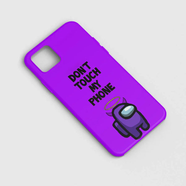 Husa compatibila cu Apple iPhone 14 model Among Us Don’t Touch My Phone, Silicon, TPU, Viceversa - Viceversa