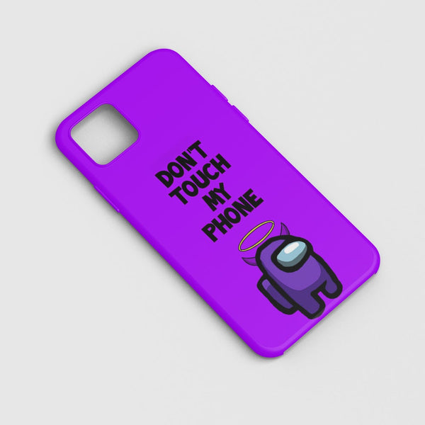 Husa Apple iPhone 11 model Among Us Don’t Touch My Phone, Silicon, TPU, Viceversa