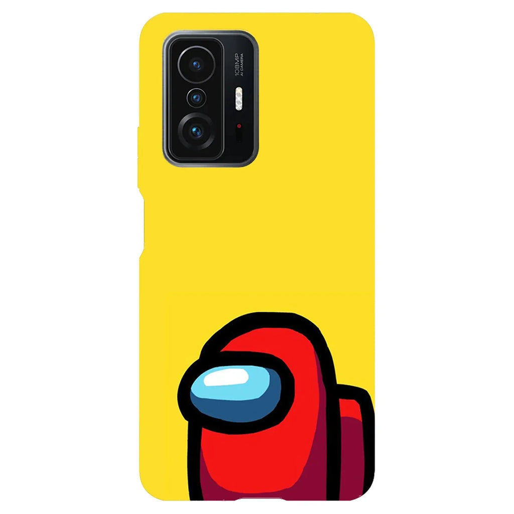 Husa compatibila cu Xiaomi Mi 9 model Among us Red Impostor, Silicon, TPU, Viceversa - Viceversa