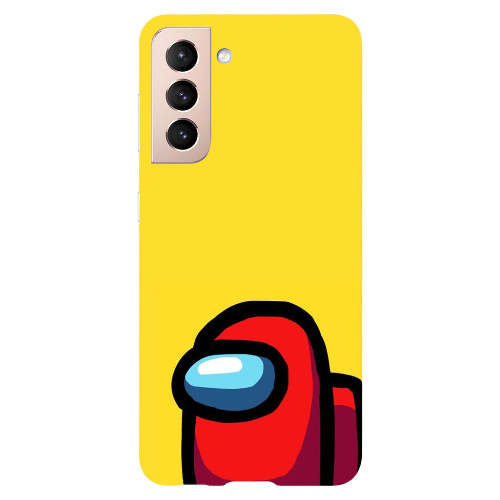Husa Samsung Galaxy S21 FE model Among us Red Impostor, Silicon, TPU, Viceversa