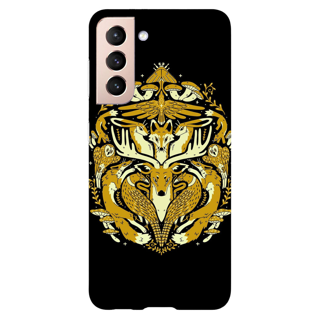Husa compatibila cu Samsung Galaxy S21 FE model Animal kingdom, Silicon, TPU, Viceversa
