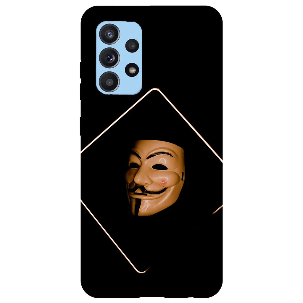 Husa compatibila cu Samsung Galaxy A53 5G model Anonymus mask, Silicon, TPU, Viceversa - Viceversa