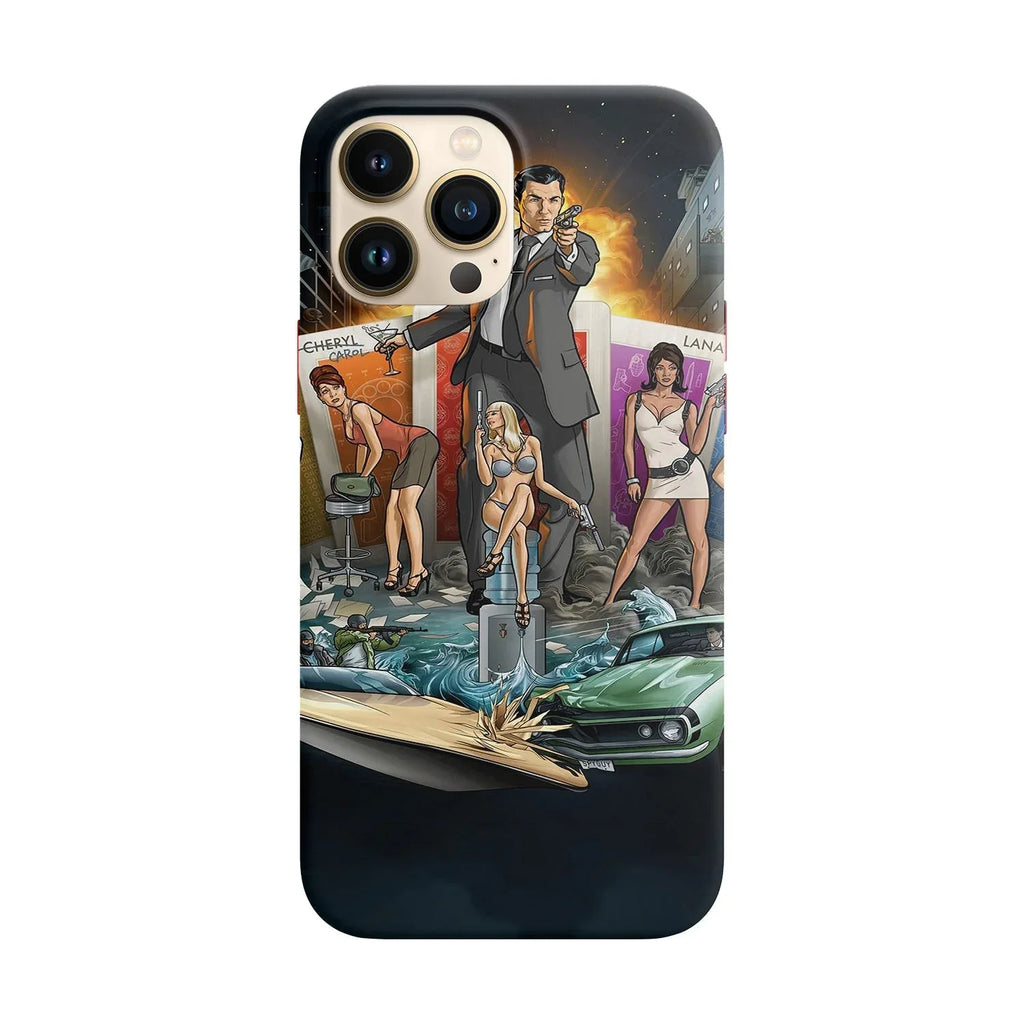 Husa compatibila cu Apple iPhone 14 model Archer, Silicon, TPU, Viceversa - Viceversa