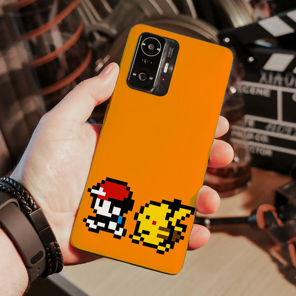 Husa compatibila cu Xiaomi Mi 11 Lite model Ash and Pikachiu Pokemon, Silicon, TPU, Viceversa