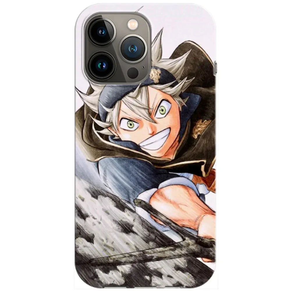 Husa Apple iPhone 12 Pro Max model Asta Black Clover, Silicon, TPU, Viceversa - Viceversa