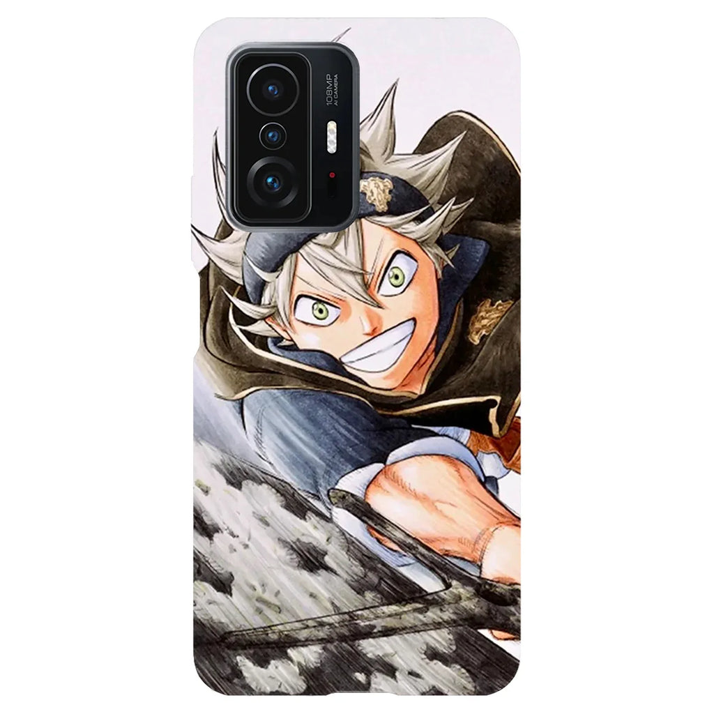 Husa compatibila cu Xiaomi Mi 11T Pro model Asta Black Clover, Silicon, TPU, Viceversa - Viceversa