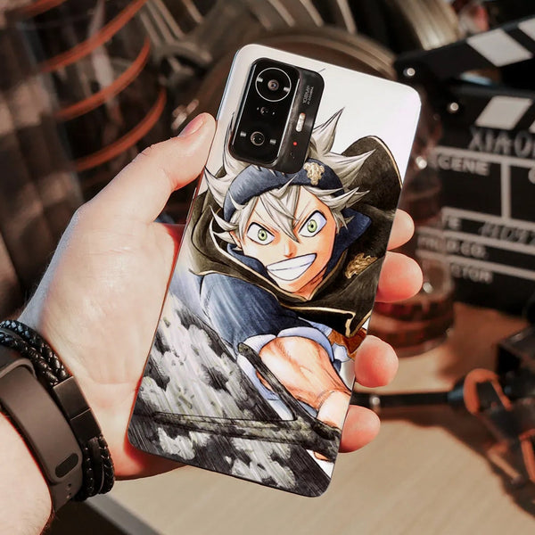 Husa compatibila cu Xiaomi Mi 11 Lite model Asta Black Clover, Silicon, TPU, Viceversa