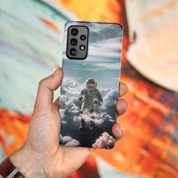 Husa compatibila cu Samsung Galaxy A73 5G model Astronaut, Silicon, TPU, Viceversa