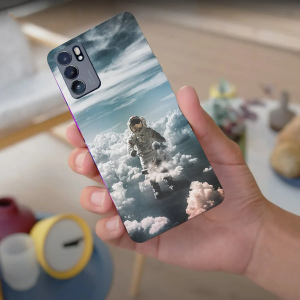 Husa compatibila cu Oppo Find X3 model Astronaut, Silicon, TPU, Viceversa - Viceversa