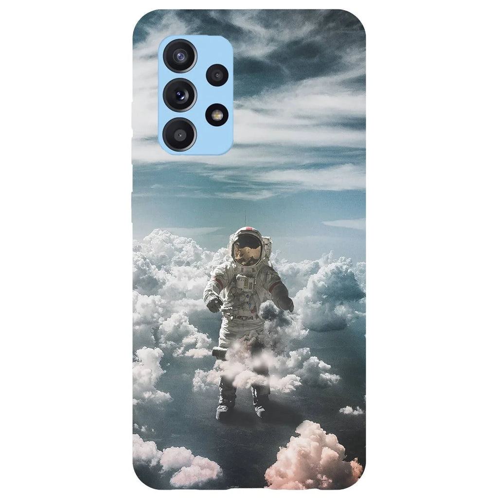 Husa compatibila cu Samsung Galaxy A52 5G model Astronaut, Silicon, TPU, Viceversa - Viceversa