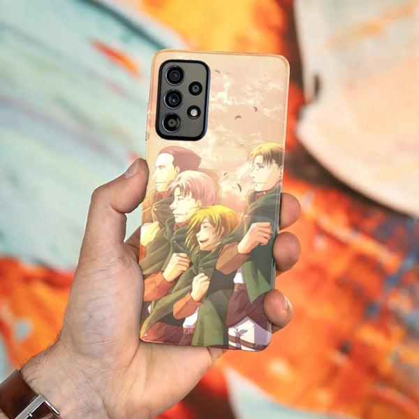 Husa Samsung Galaxy A33 5G model Attack on Titan, Silicon, TPU, Viceversa - Viceversa