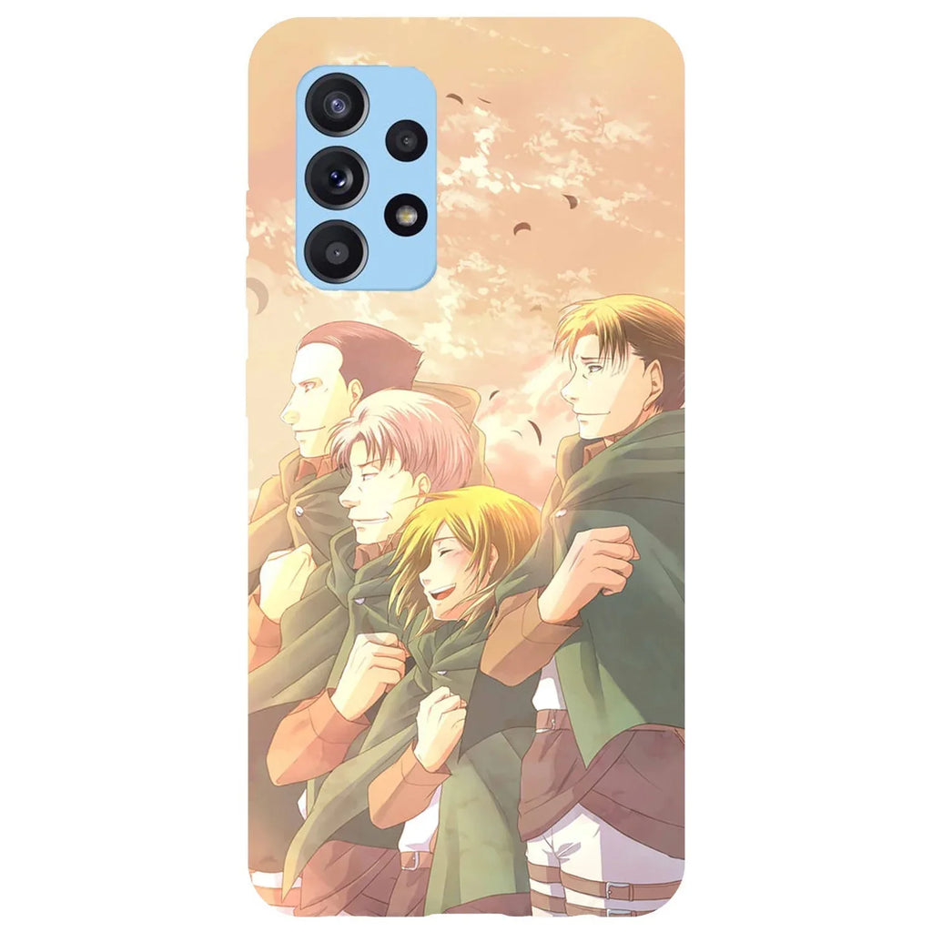 Husa Samsung Galaxy A53 5G model Attack on Titan, Silicon, TPU, Viceversa - Viceversa