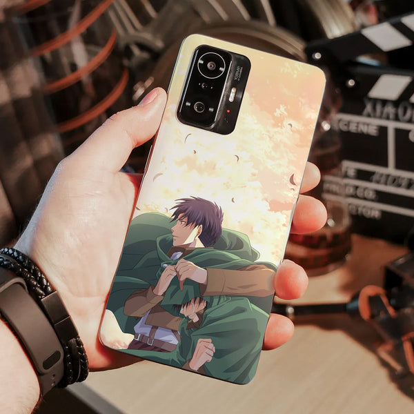 Husa compatibila cu Xiaomi Mi 11 Lite model Attack on Titan, Silicon, TPU, Viceversa