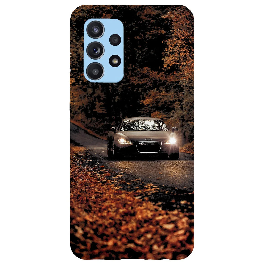 Husa Samsung Galaxy A52 model Audi in Autumn road, Silicon, TPU, Viceversa - Viceversa