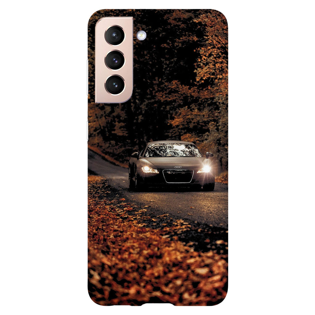 Husa Samsung Galaxy S21 FE model Audi in Autumn road, Silicon, TPU, Viceversa