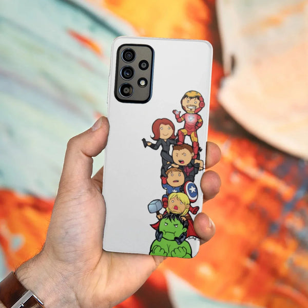 Husa Samsung Galaxy Galaxy A72 model Avengers Assemble, Silicon, TPU, Viceversa - Viceversa