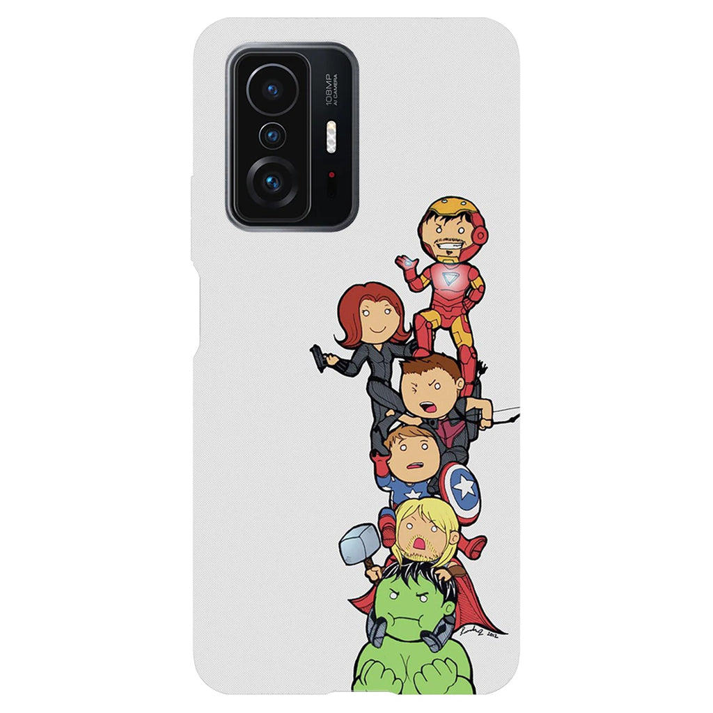 Husa compatibila cu Xiaomi Mi 11i model Avengers Assemble, Silicon, TPU, Viceversa
