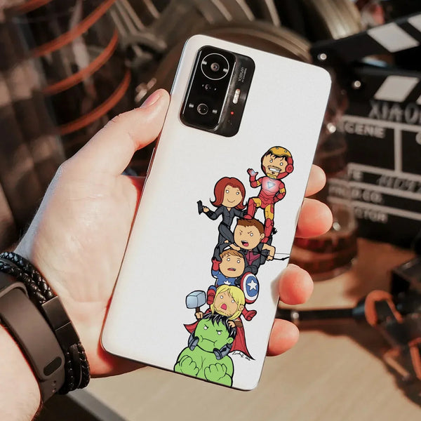 Husa compatibila cu Xiaomi Redmi 10X model Avengers Assemble, Silicon, TPU, Viceversa - Viceversa