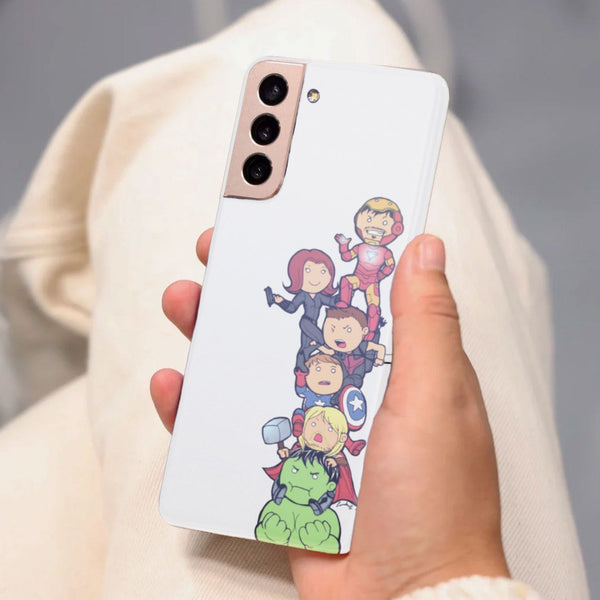 Husa Samsung Galaxy S21 FE model Avengers Assemble, Silicon, TPU, Viceversa