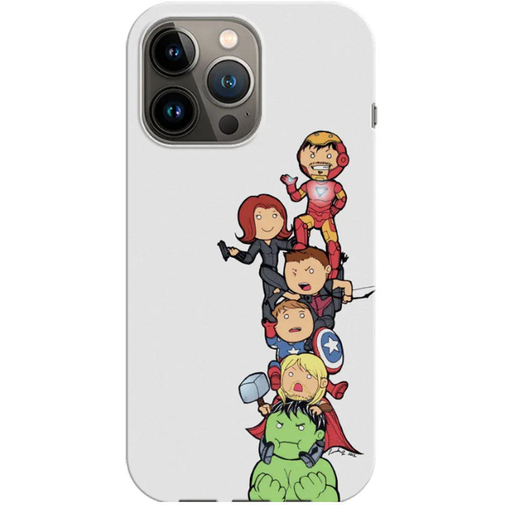 Husa compatibila cu Apple iPhone 14 Plus model Avengers Assemble, Silicon, TPU, Viceversa - Viceversa