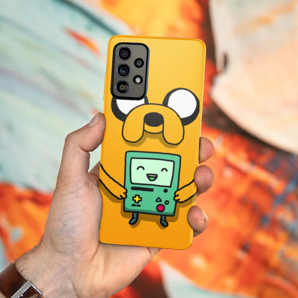 Husa compatibila cu Samsung Galaxy A53 5G model BMO Adventure time, Silicon, TPU, Viceversa - Viceversa
