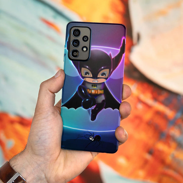 Husa compatibila cu Samsung Galaxy A73 5G model Baby Batman, Silicon, TPU, Viceversa