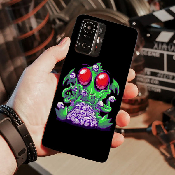 Husa compatibila cu Xiaomi Mi 11 Lite model Baby Cthulu, Silicon, TPU, Viceversa